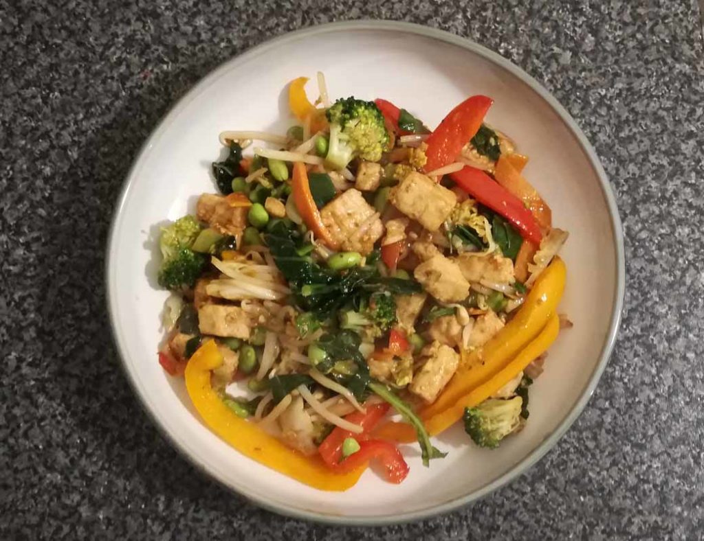Weekly Weighin Week 7 Stir Fry Recipe Vegan Recipes for Weight Loss